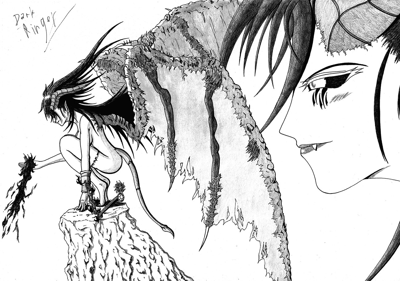 ArtStation The dark soul