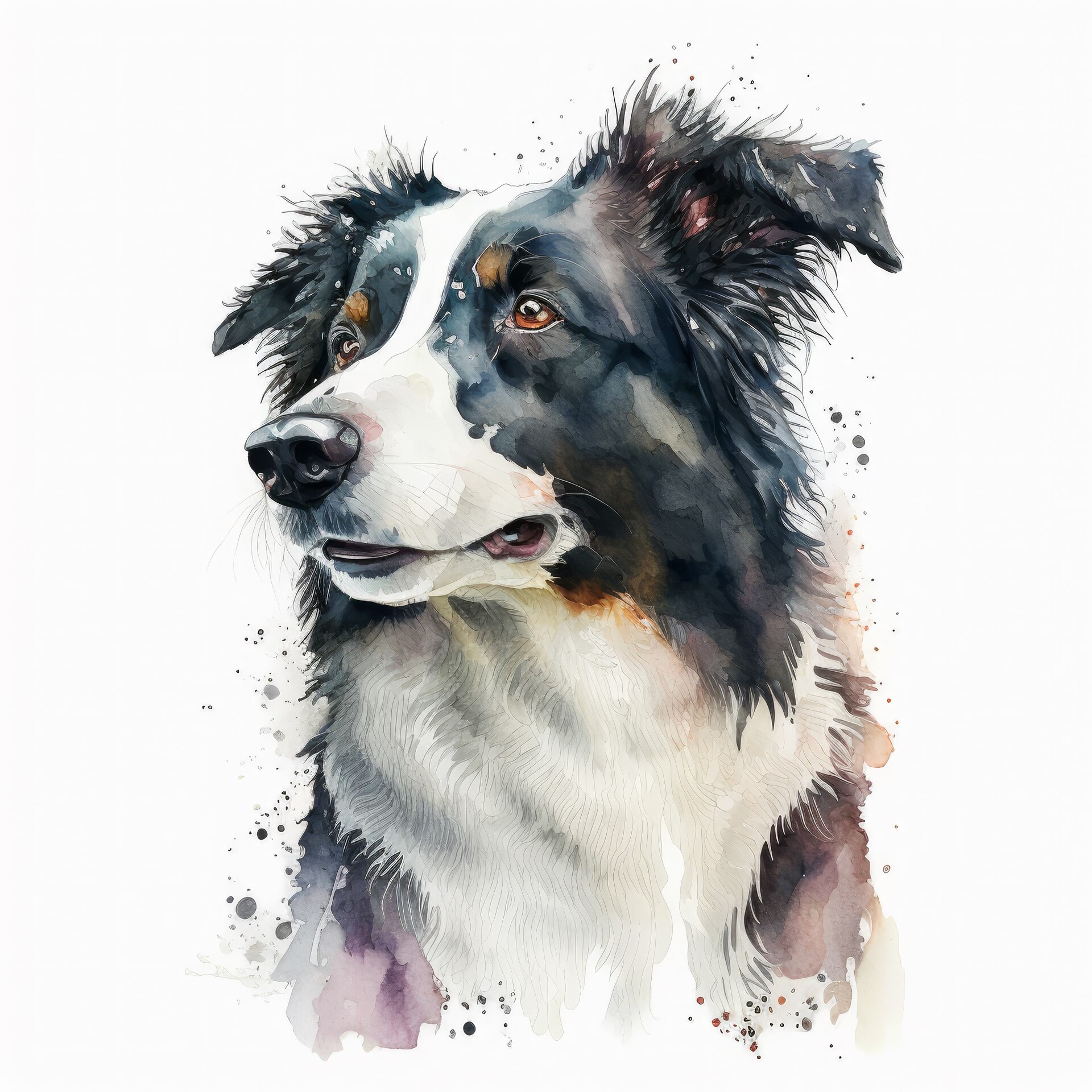 Collie dog paintings sales