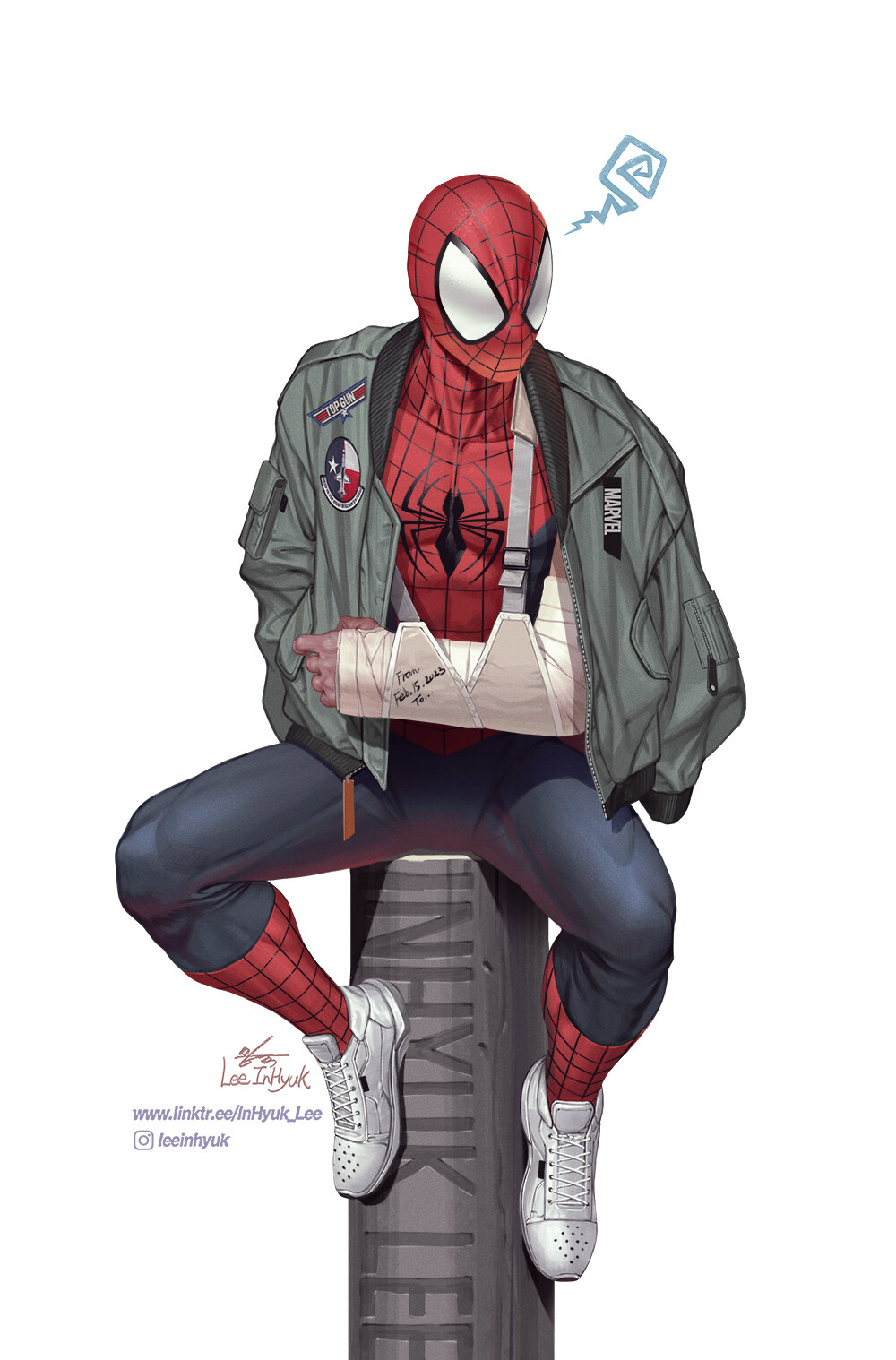 Spider man on sale wearing hoodie