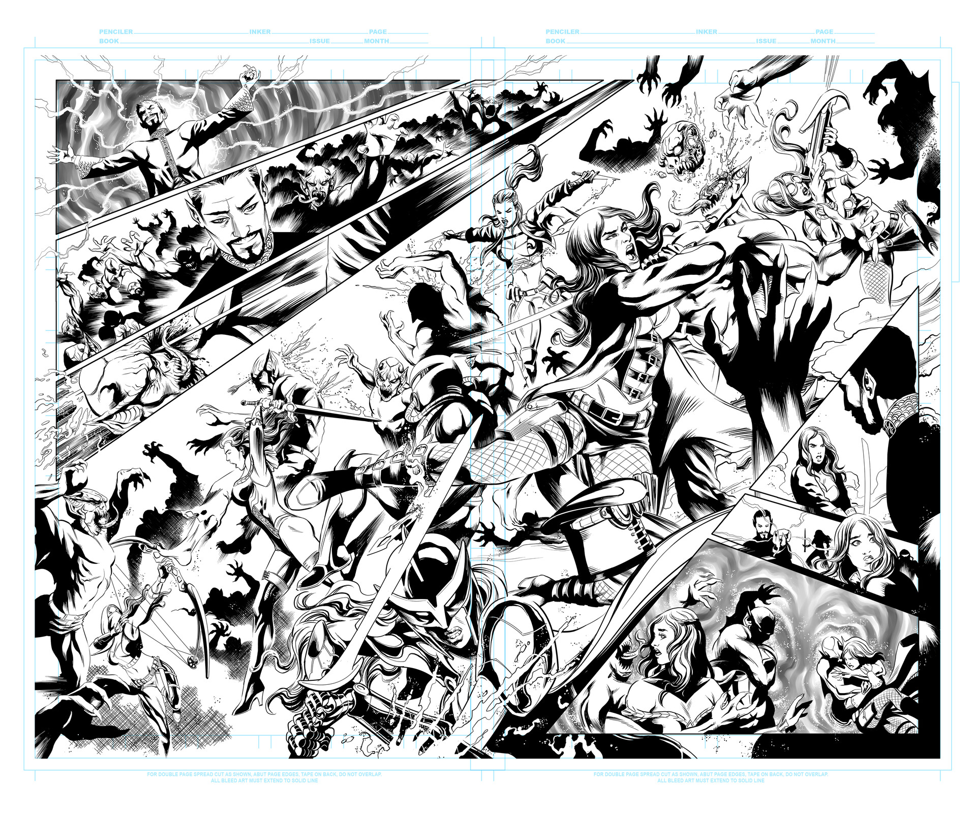 Allan Otero - Van Helsing #50 Pages