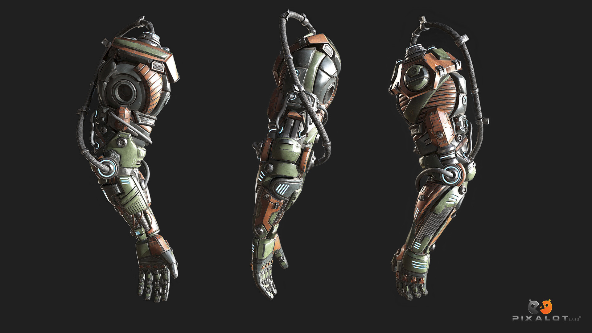 ArtStation   Cyborg Arm