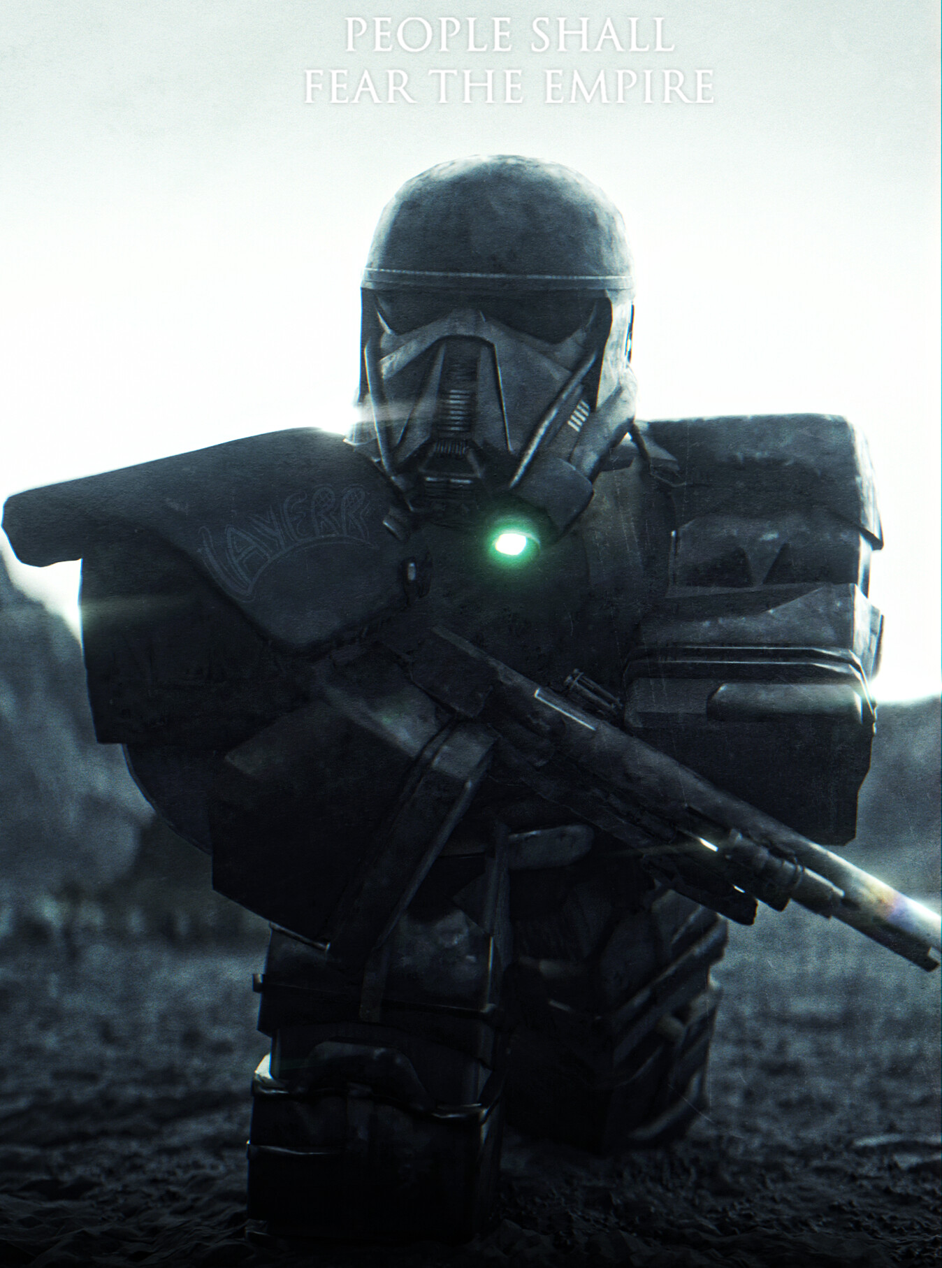 ArtStation Death Trooper Test Render