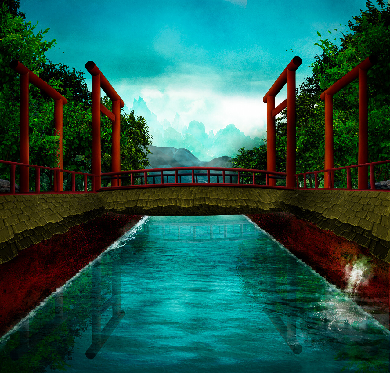 ArtStation - Naruto Scenery in Real Life pt.2