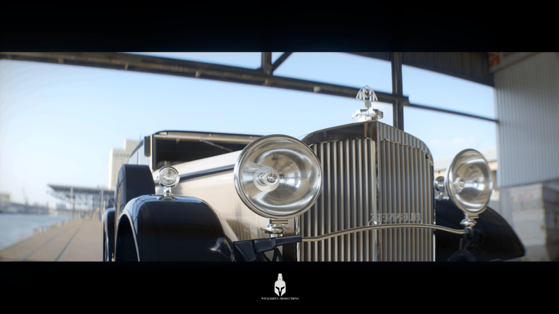 ArtStation - Automotive Render | Anamorphic Lens Test