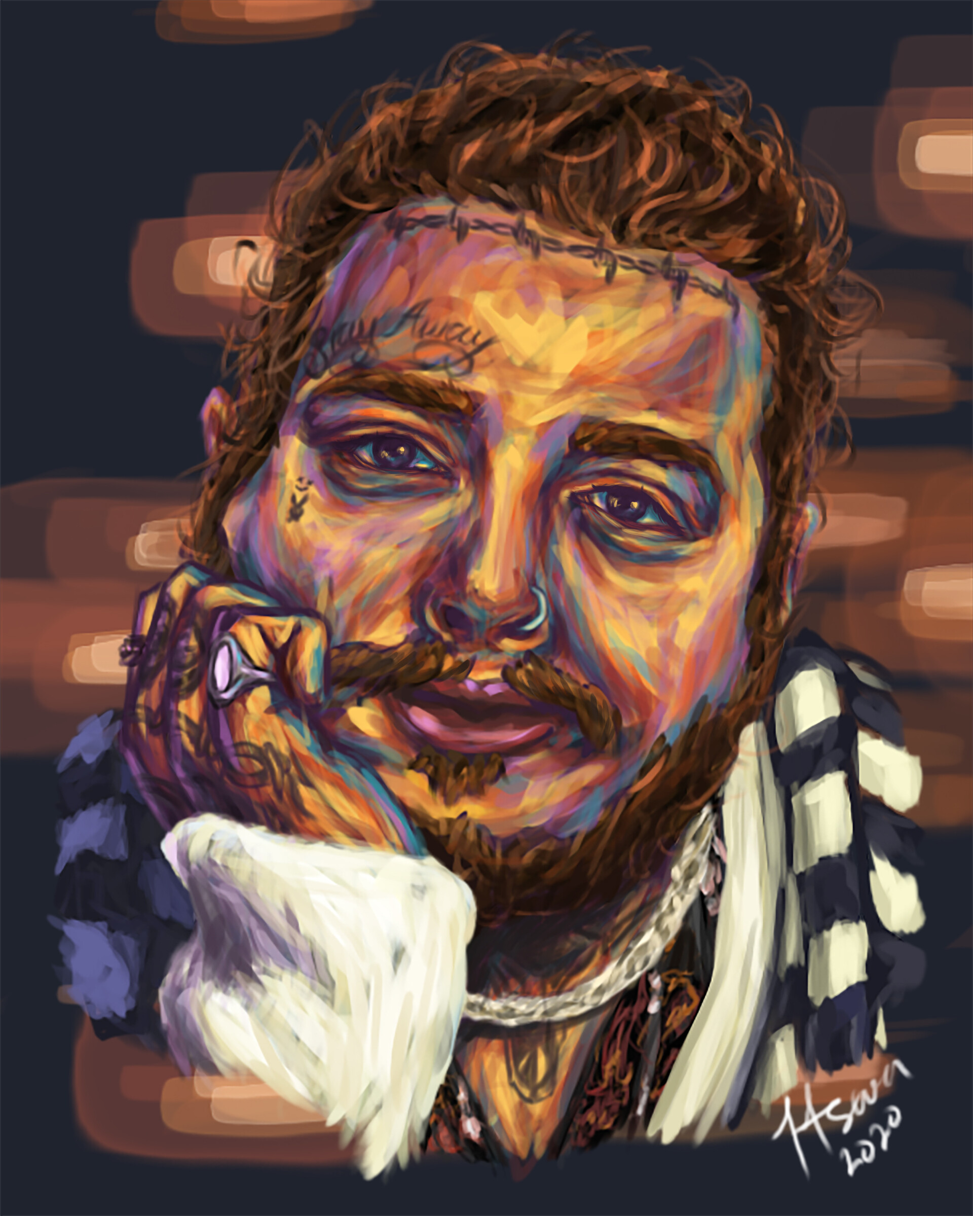 ArtStation - Post Malone