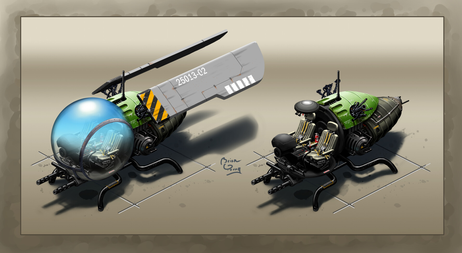 ArtStation Skimmer craft