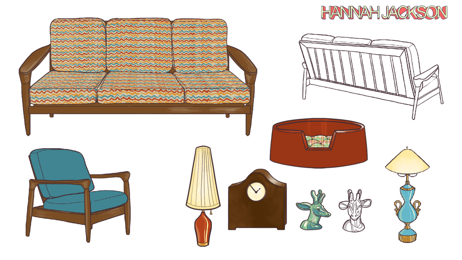 Living room - Prop design