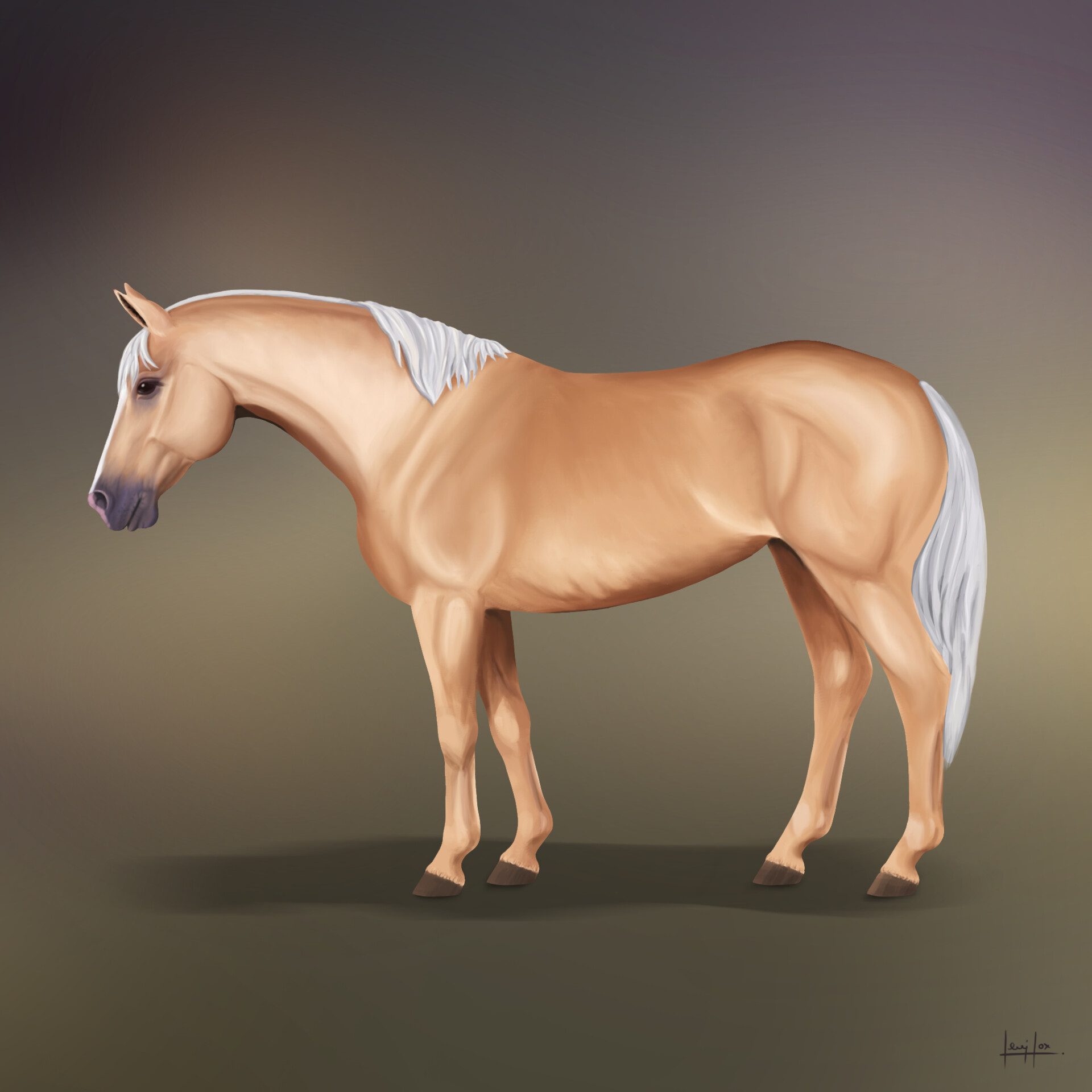 ArtStation Quarter Horse Concept Art