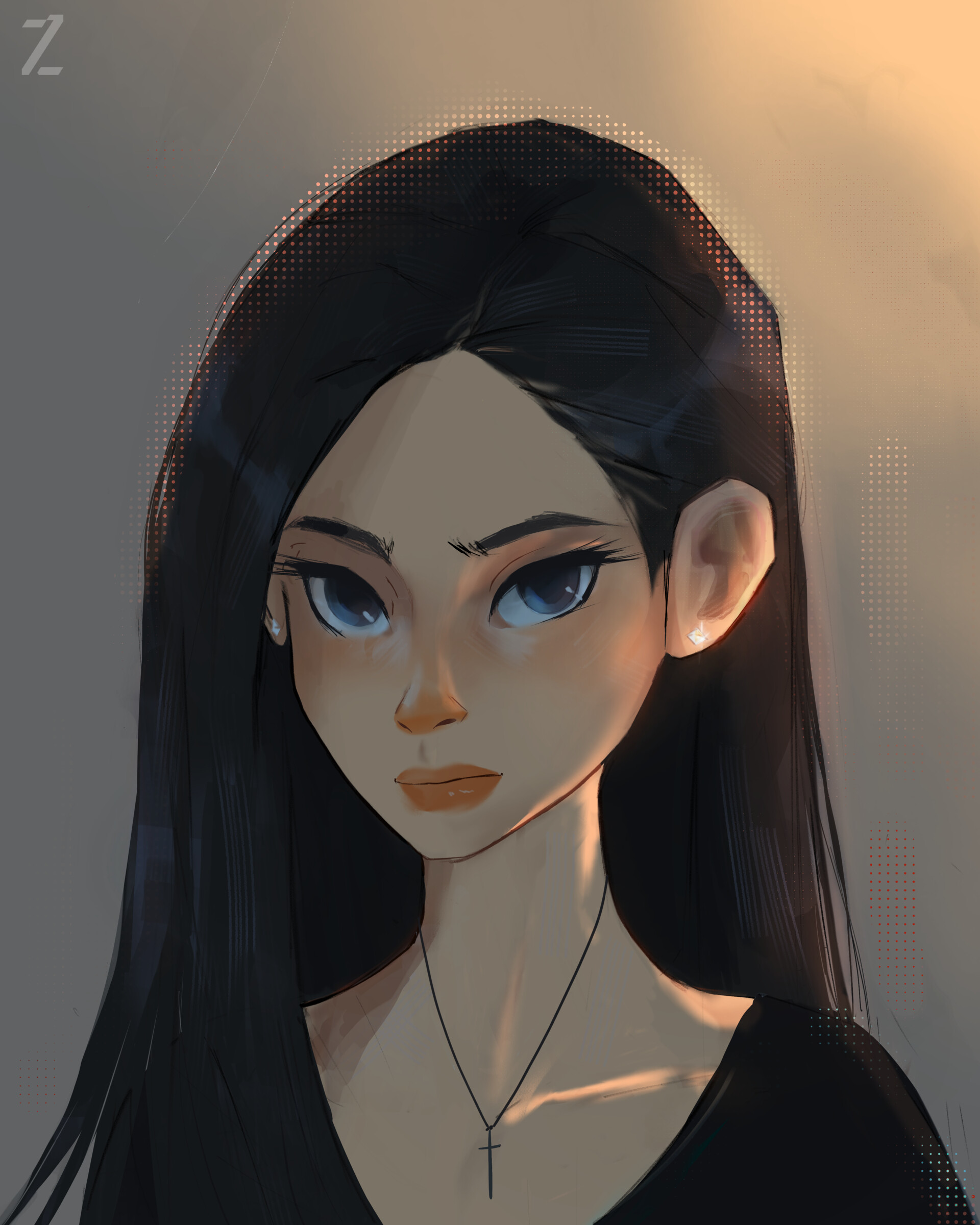 ArtStation Girl Sketch