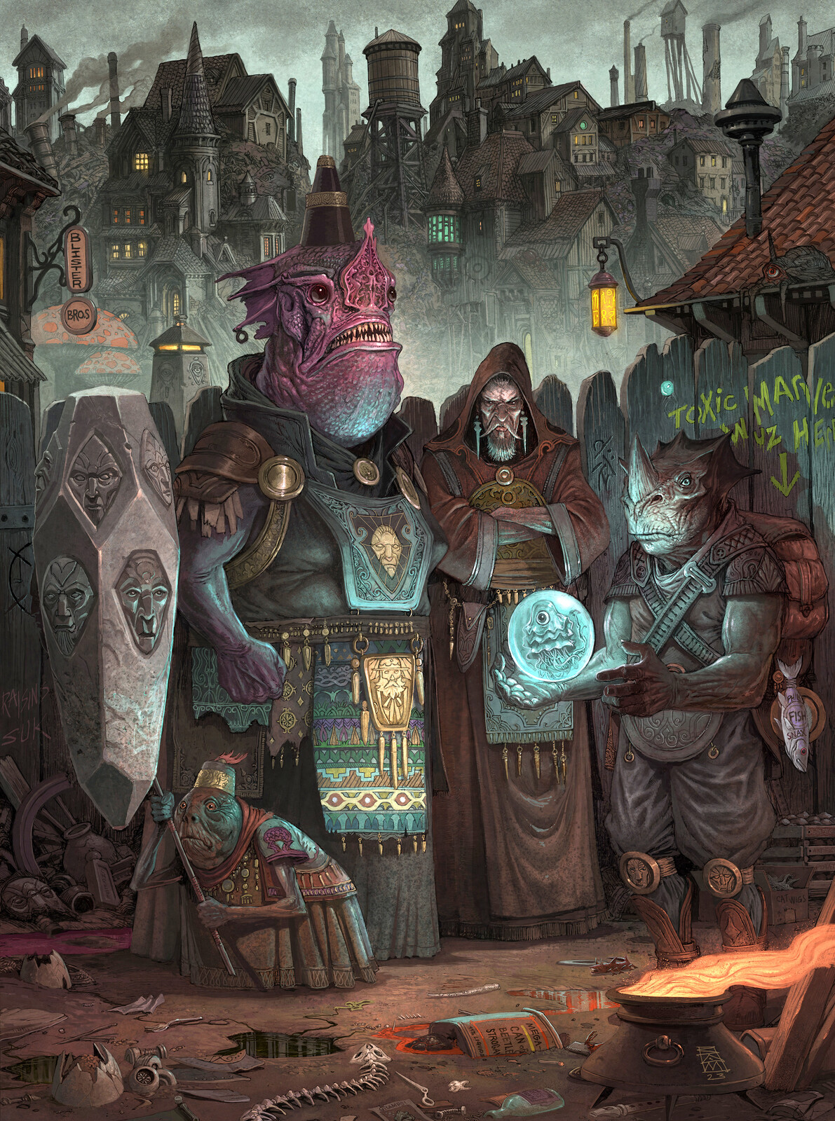 "The Junk City Jerks" final color