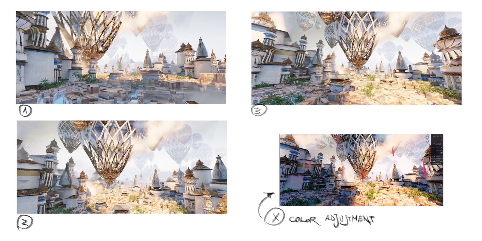 Alternate shots