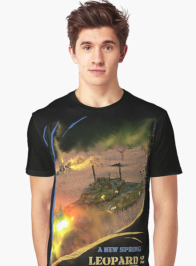 ArtStation - A new Spring - Leopard 2 - t-shirts and merch No AI