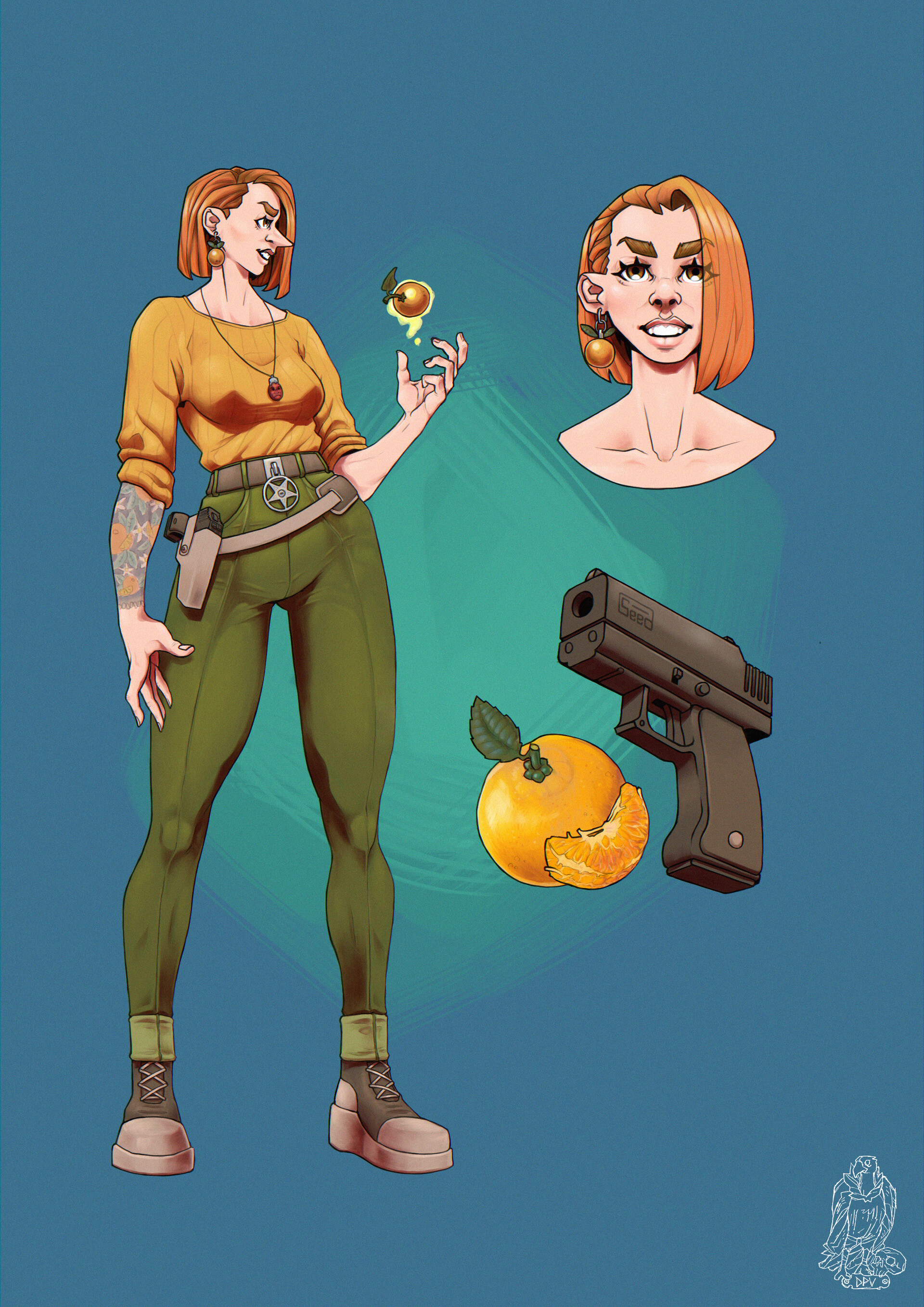 ArtStation Tangerine