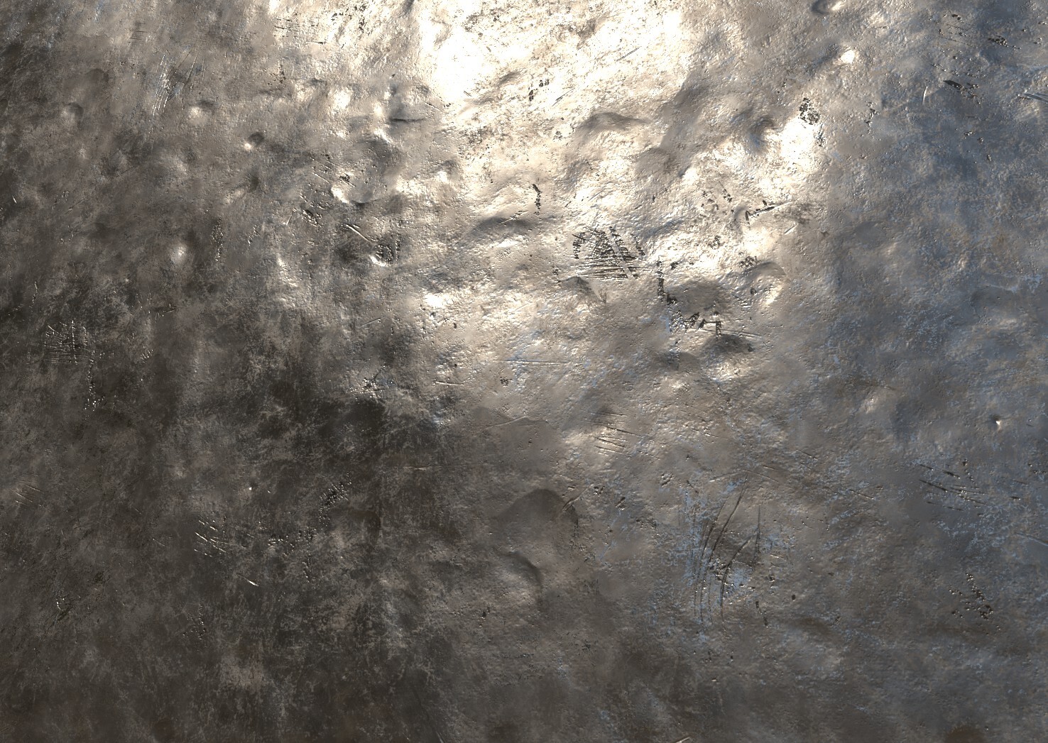 Tiling metal texture I made for use in Dwarven objects in level.