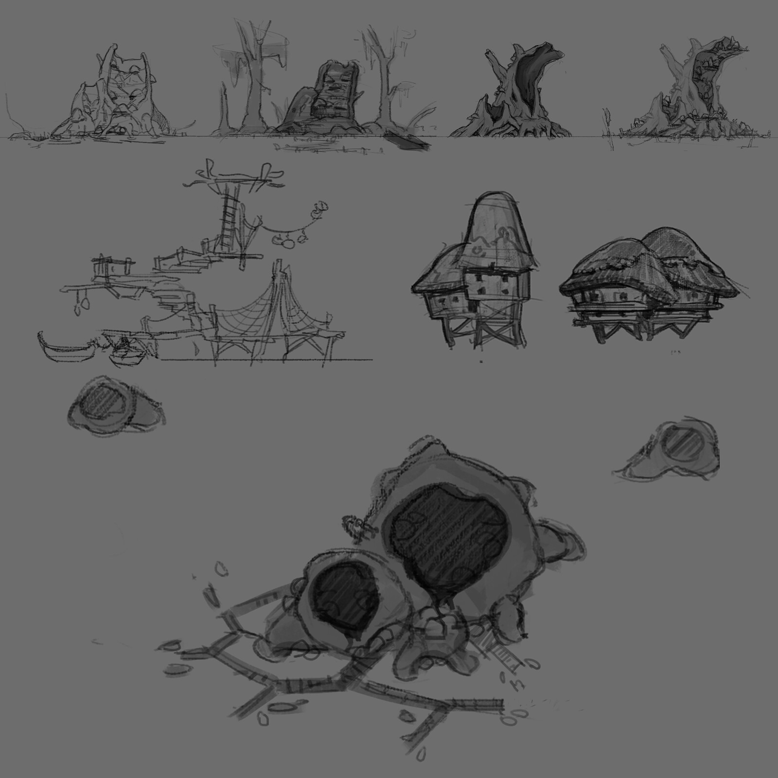 Initial sketches