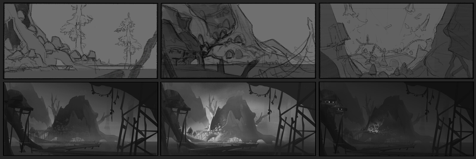 B&amp;W Thumbnails