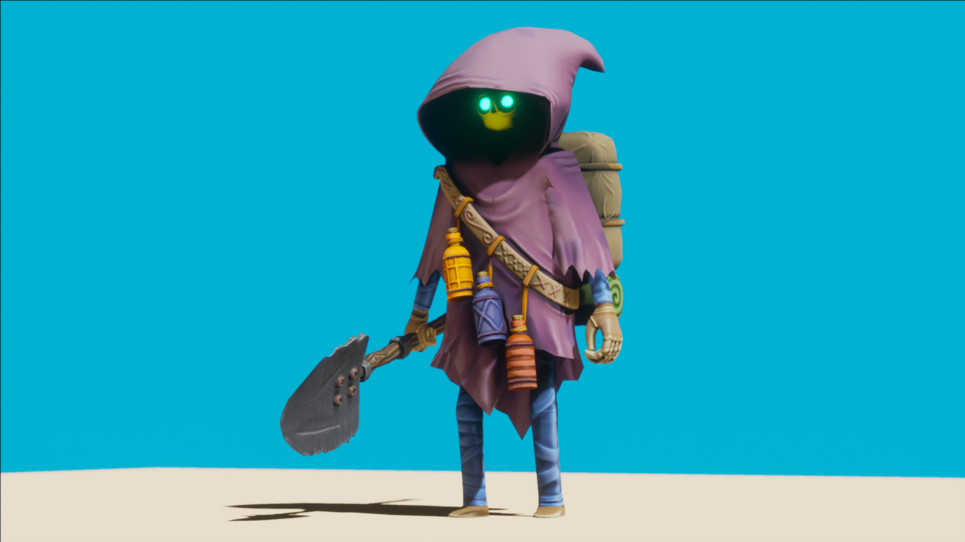 ArtStation - 24-Hours Stylized Game Ready Character project