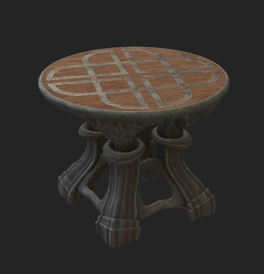 A book needs a table to sit on, an early prototype.
