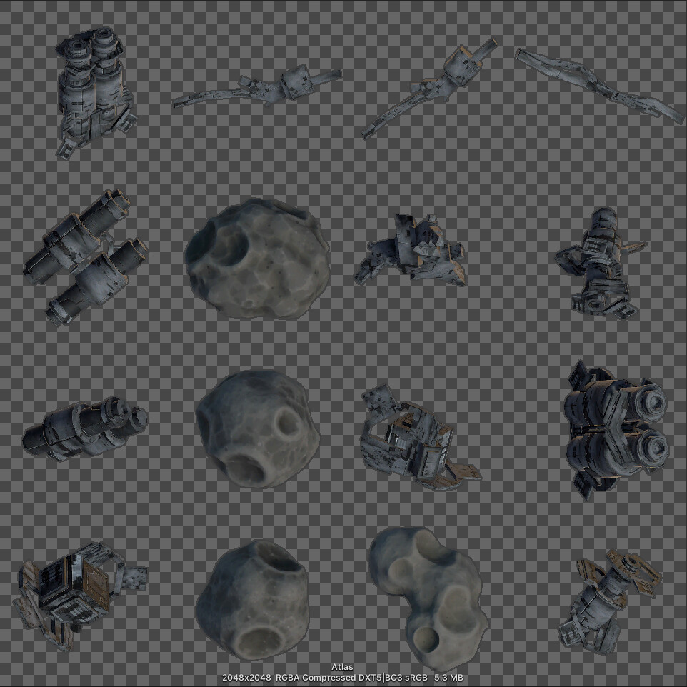Procedural Space Junk