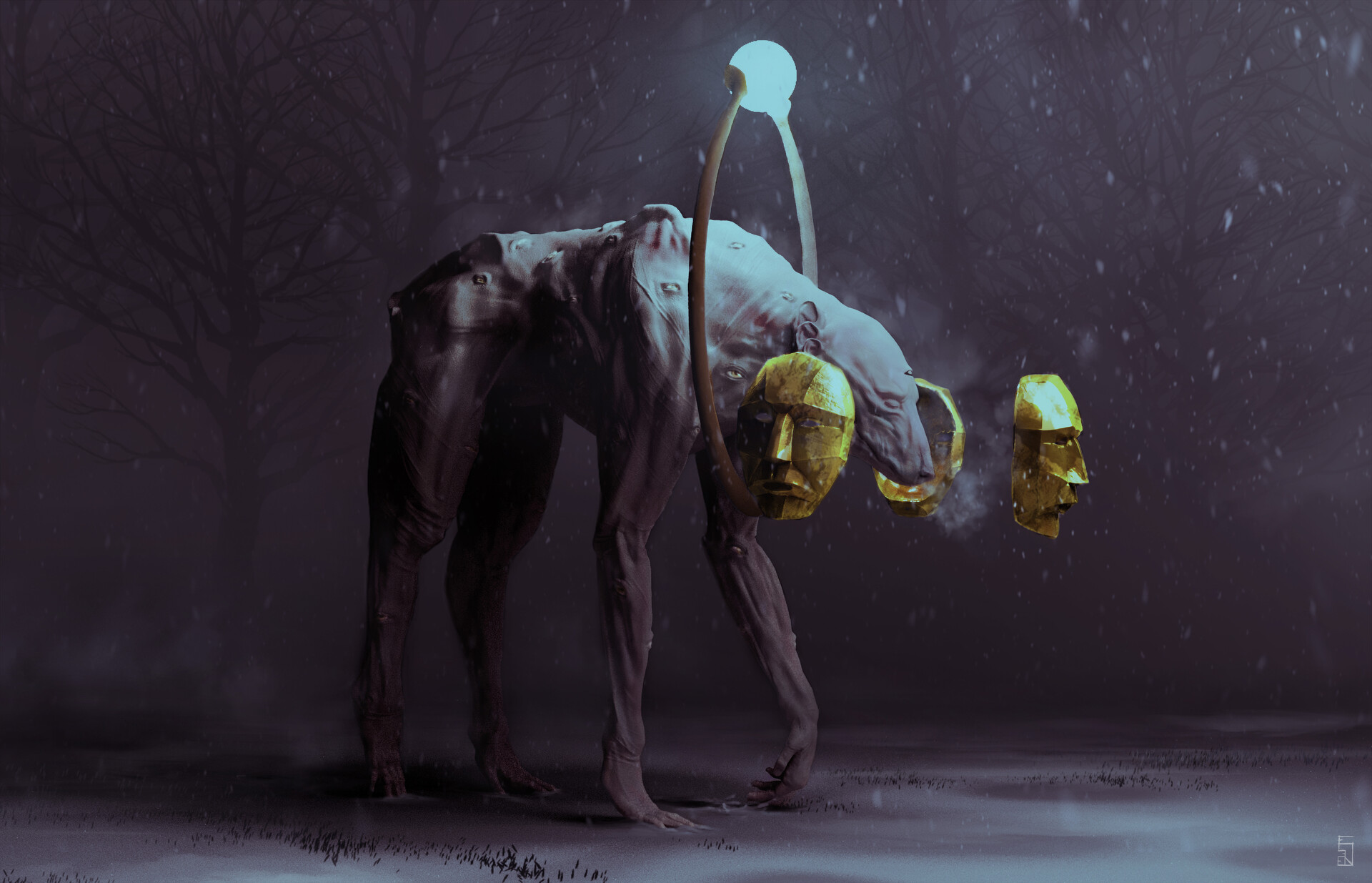 ArtStation - Visions Of A Thousand Eyes - Artbook