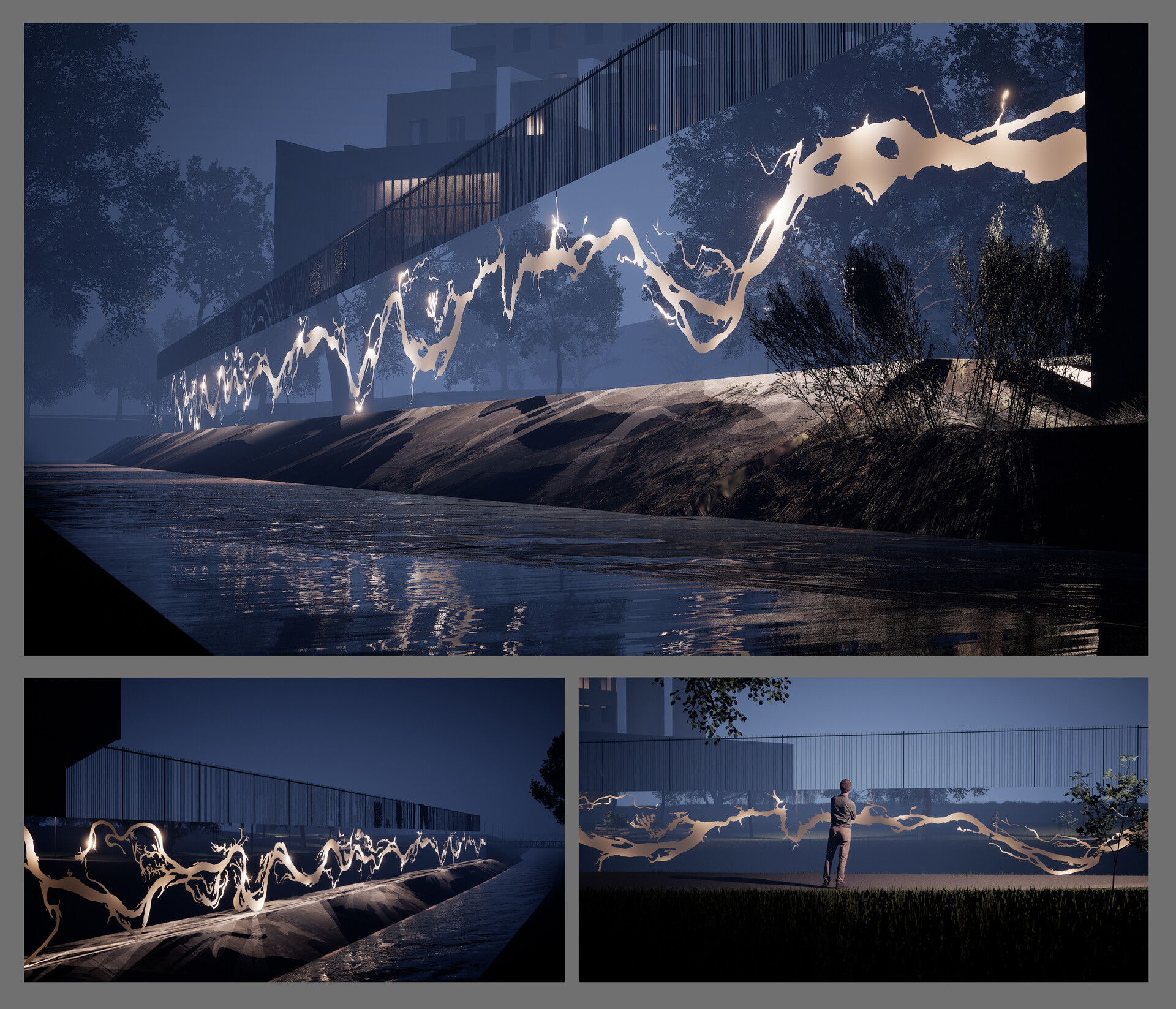 ArtStation River of light