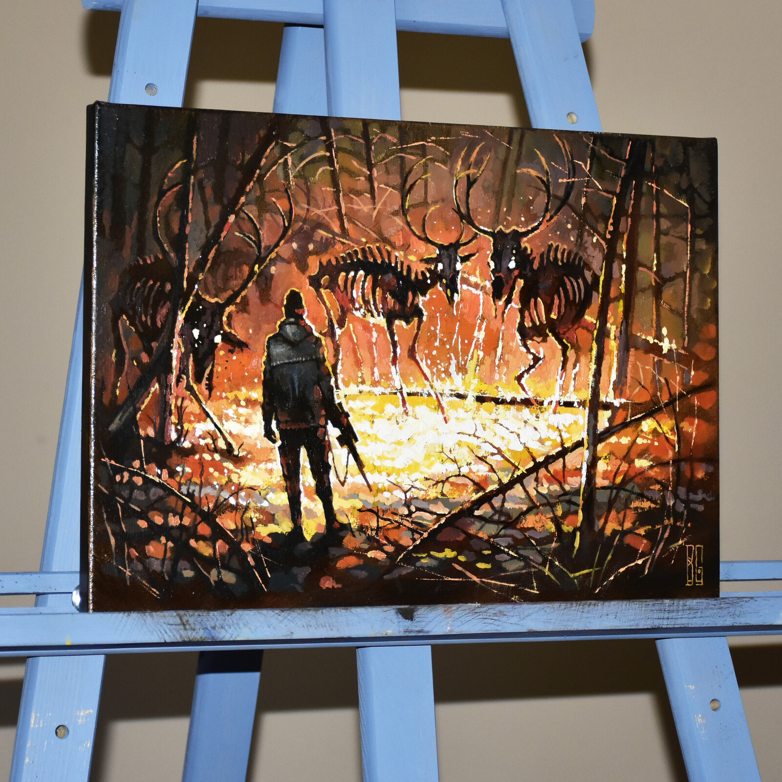 Oil on canvas