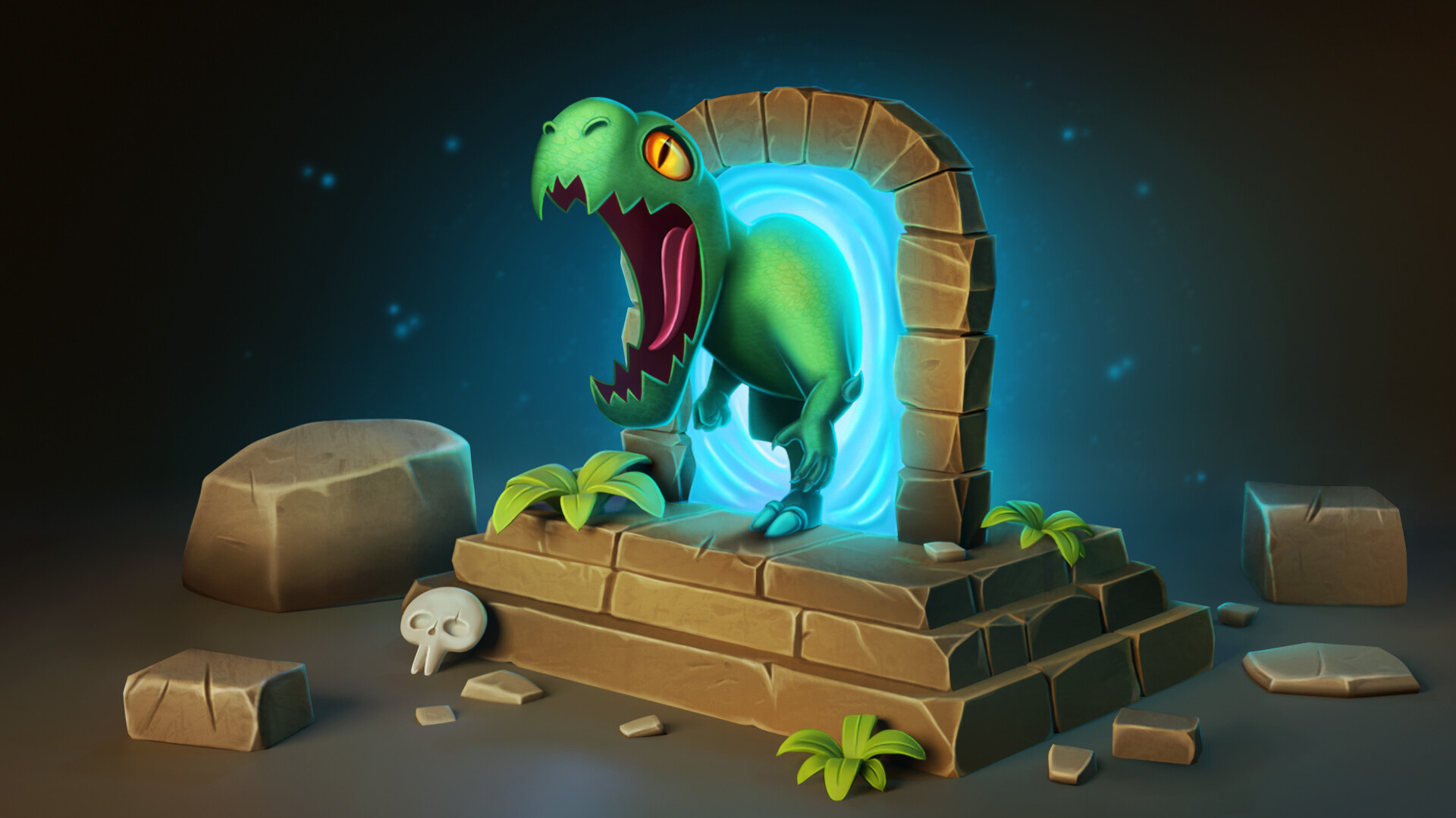 ArtStation - Magic Portal Art