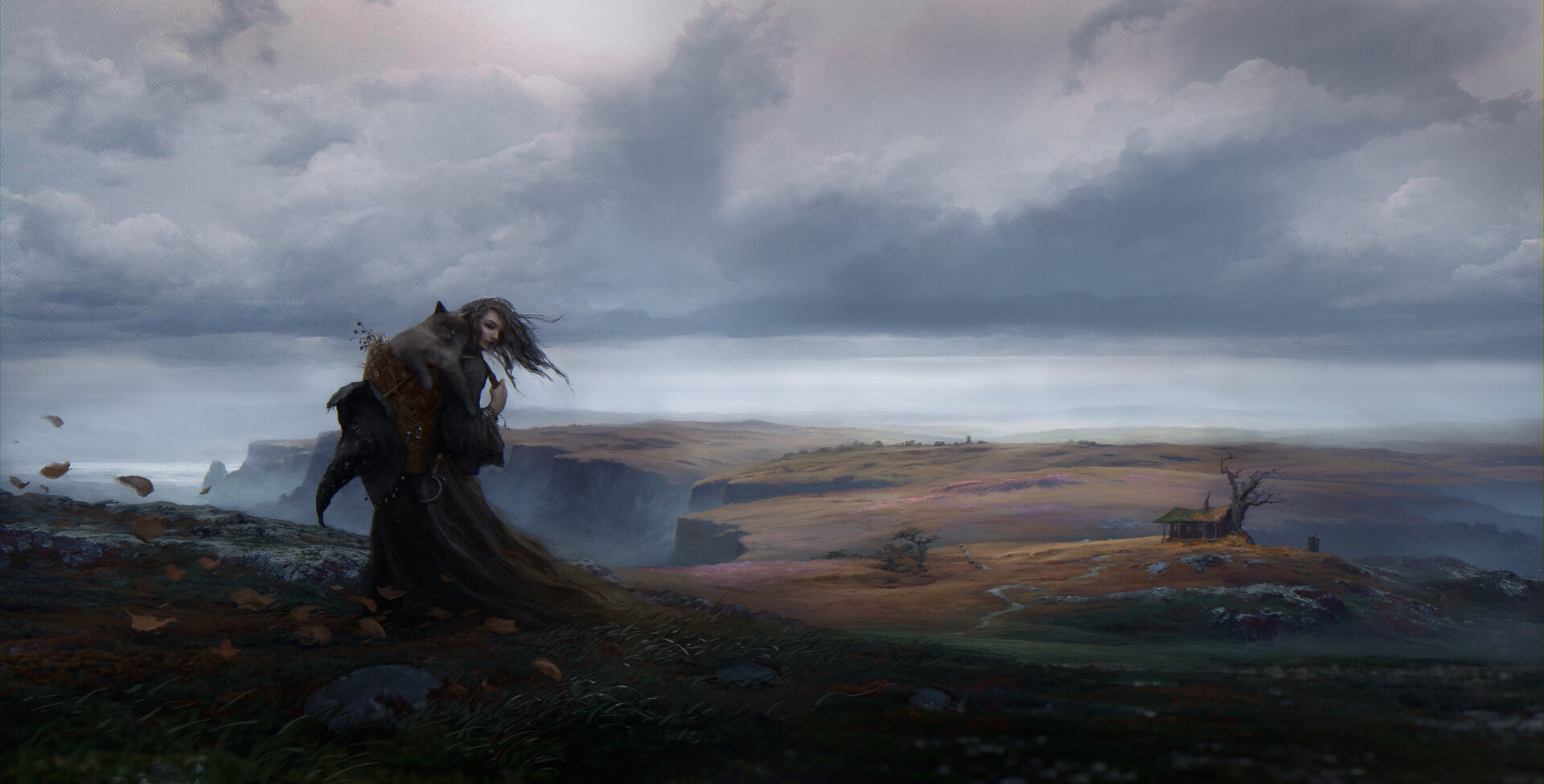 Romantic concept art