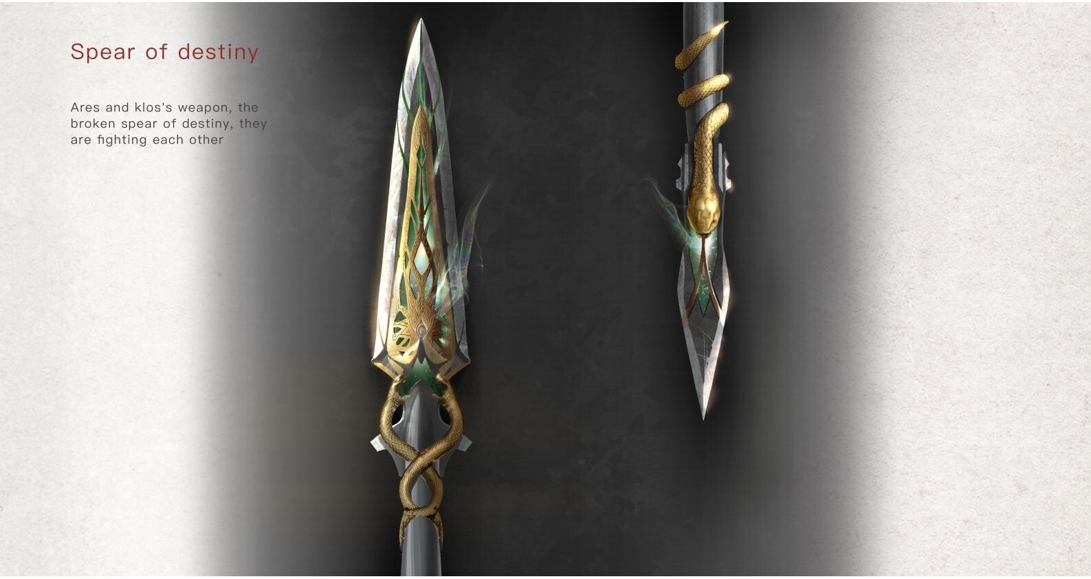 ArtStation Spear of destiny