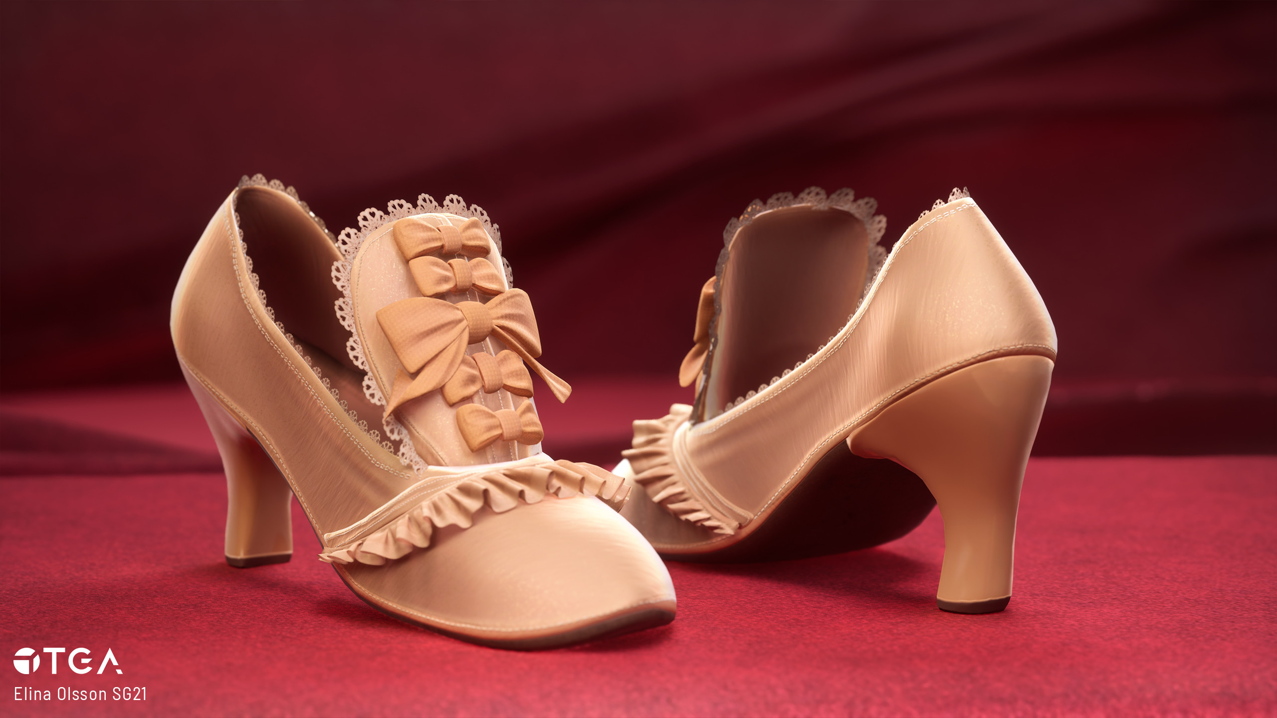 Elina Ohlson - Fairy Tale Lace Heels