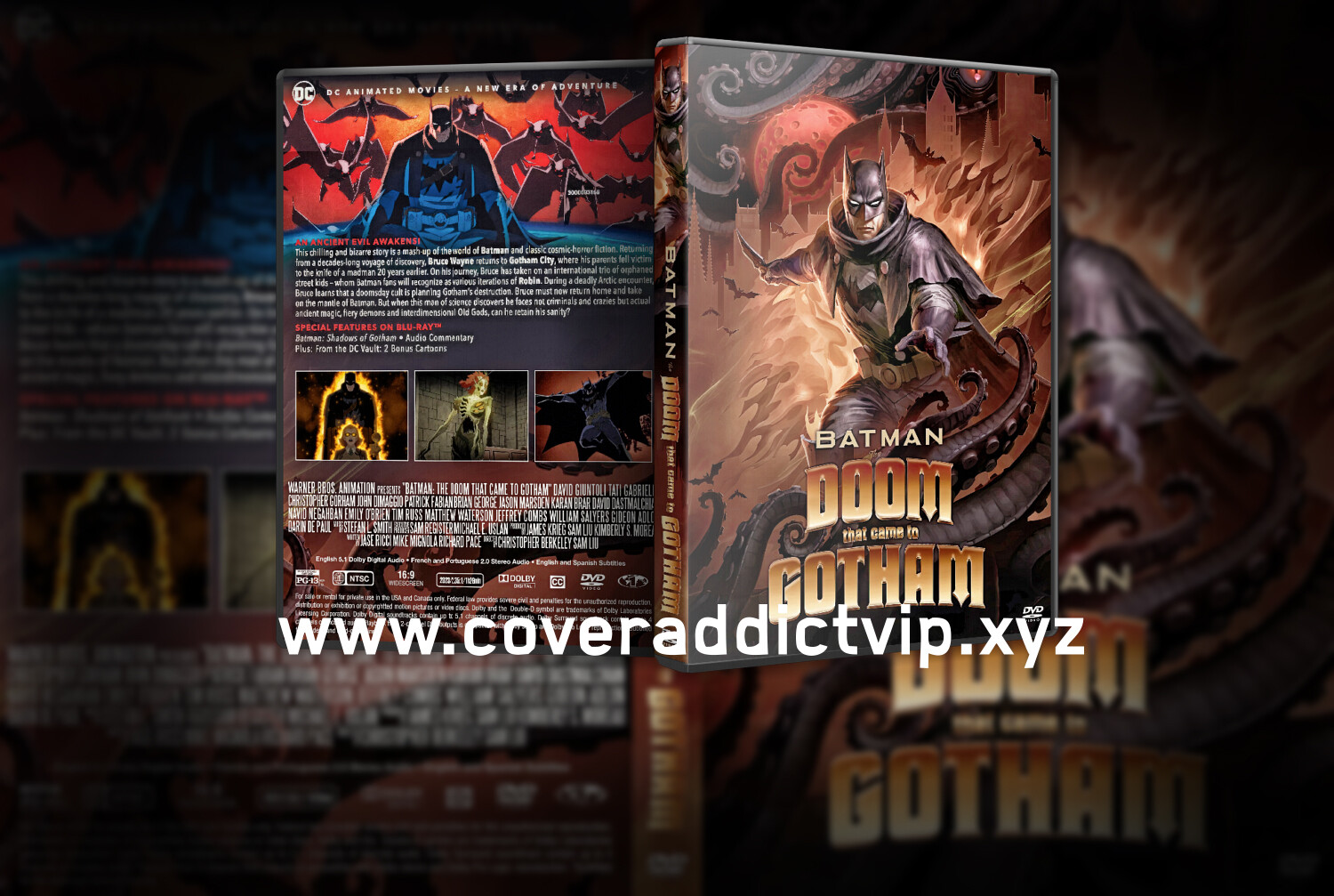 ArtStation - Batman: The Doom That Came to Gotham (2023) DVD Cover