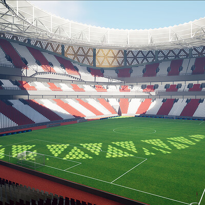 ArtStation - Stade De France 3D Model