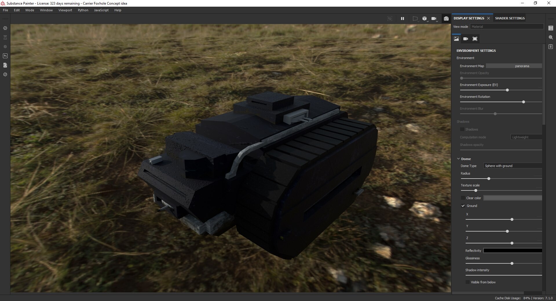 ArtStation Concept of vehiclesFoxhole Game inspired Warden designs