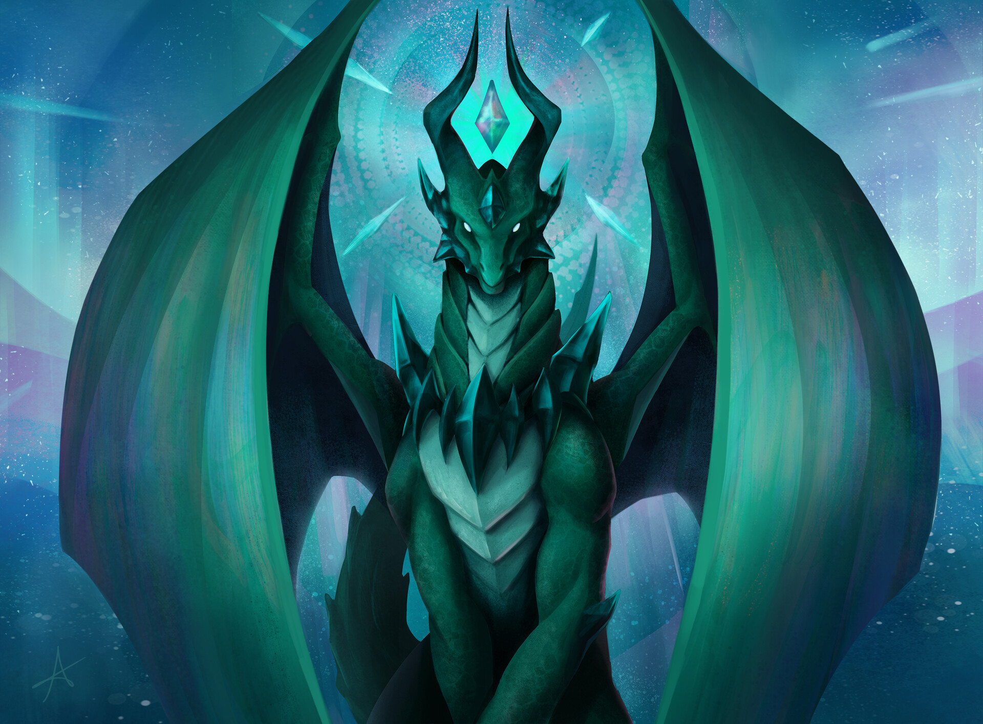 ArtStation Aurora Dragon