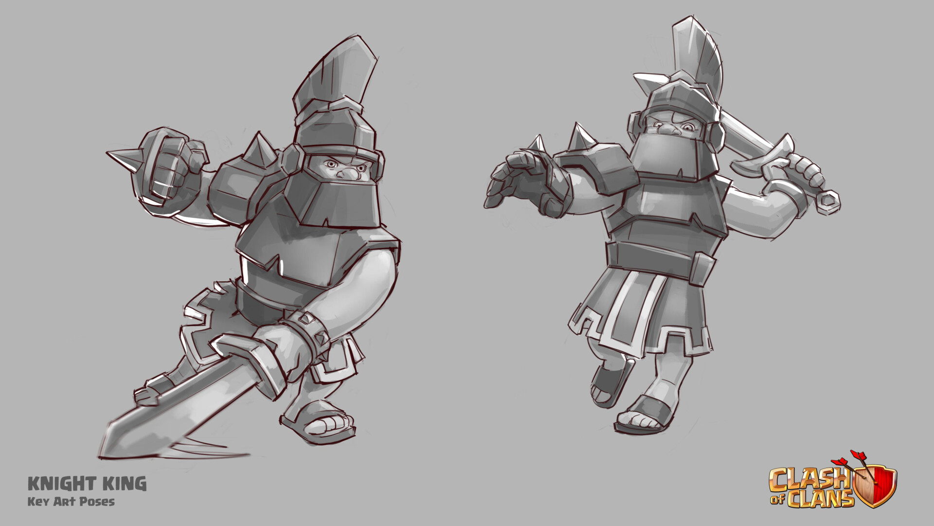 Surface Digital Clash of Clans : Dark Ages Barbarian King Surface Digital Clash of Clans : Dark Ages Barbarian King