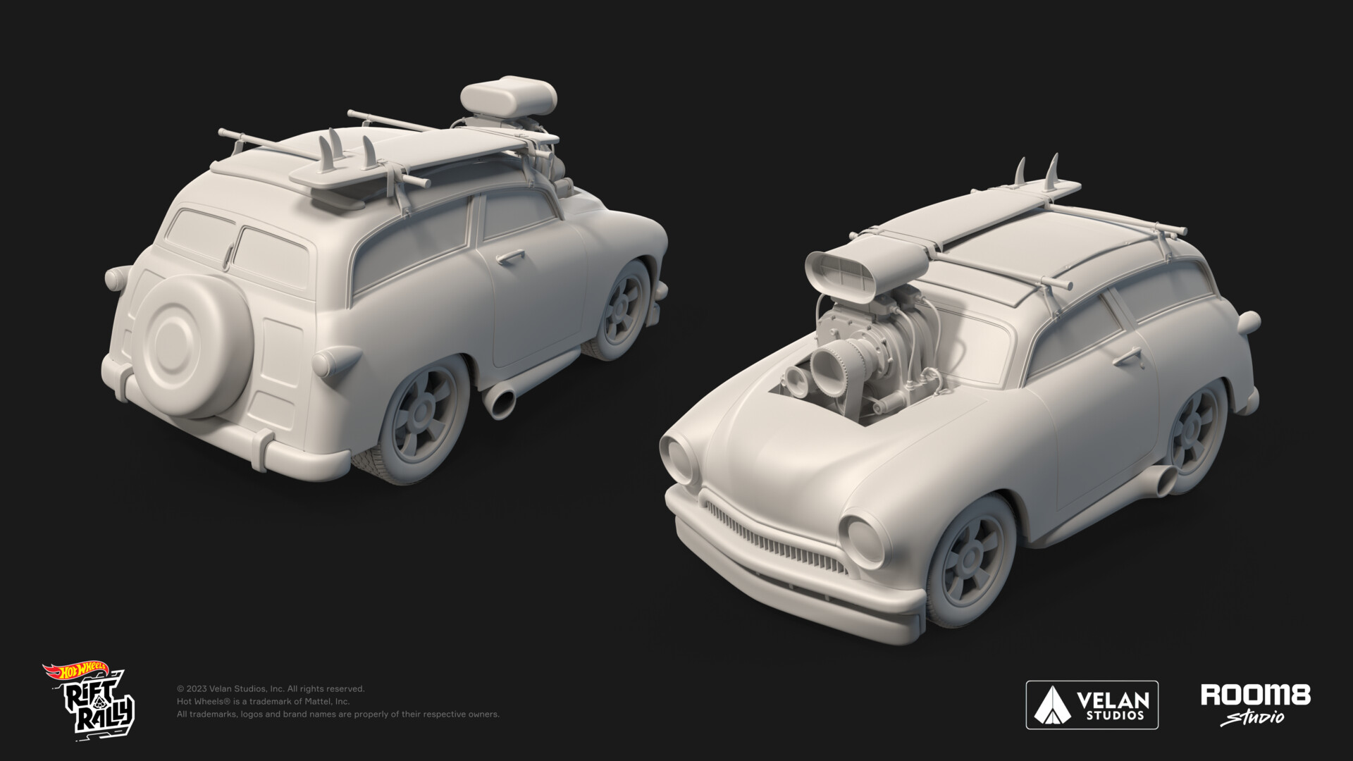 ArtStation - Surf N Turf (Hot Wheels: Rift Rally)