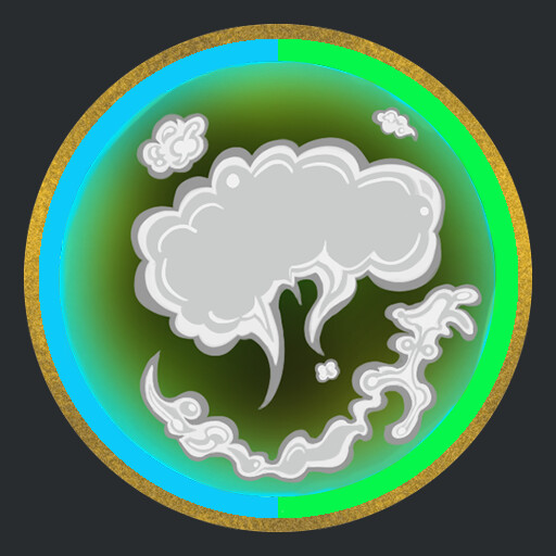 Gas Cloud Icon