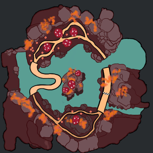 Portobello Pond mini map.