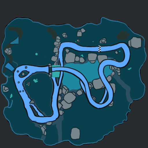 Elder Moon Falls mini map.