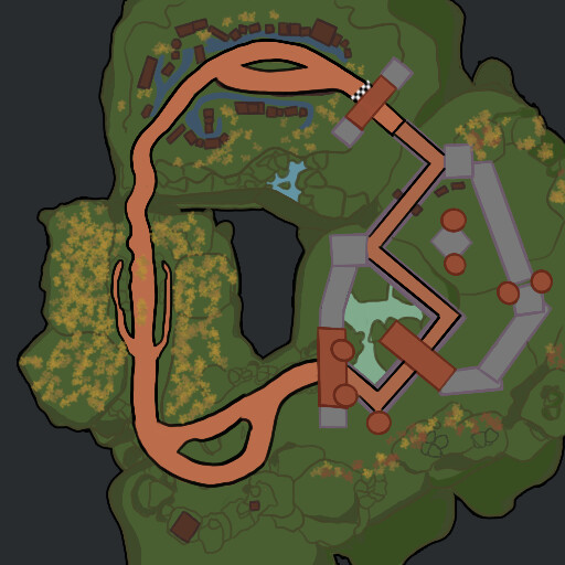 Cloud Capital mini map.