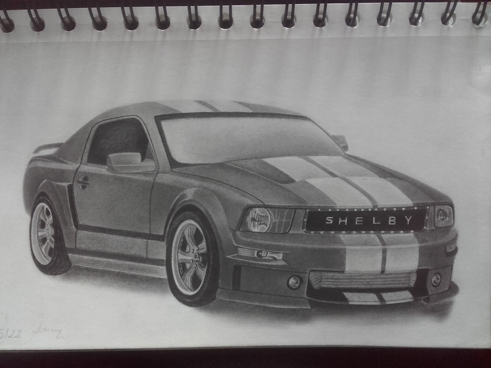 ArtStation - Shelby drawing