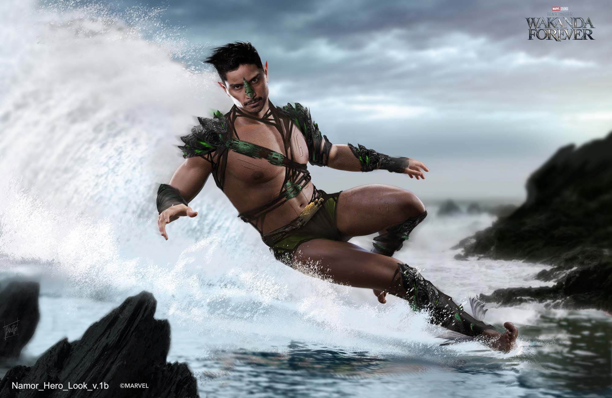 Concept Wakanda Tuxedo ArtStation Wakanda Forever: Namor (Early