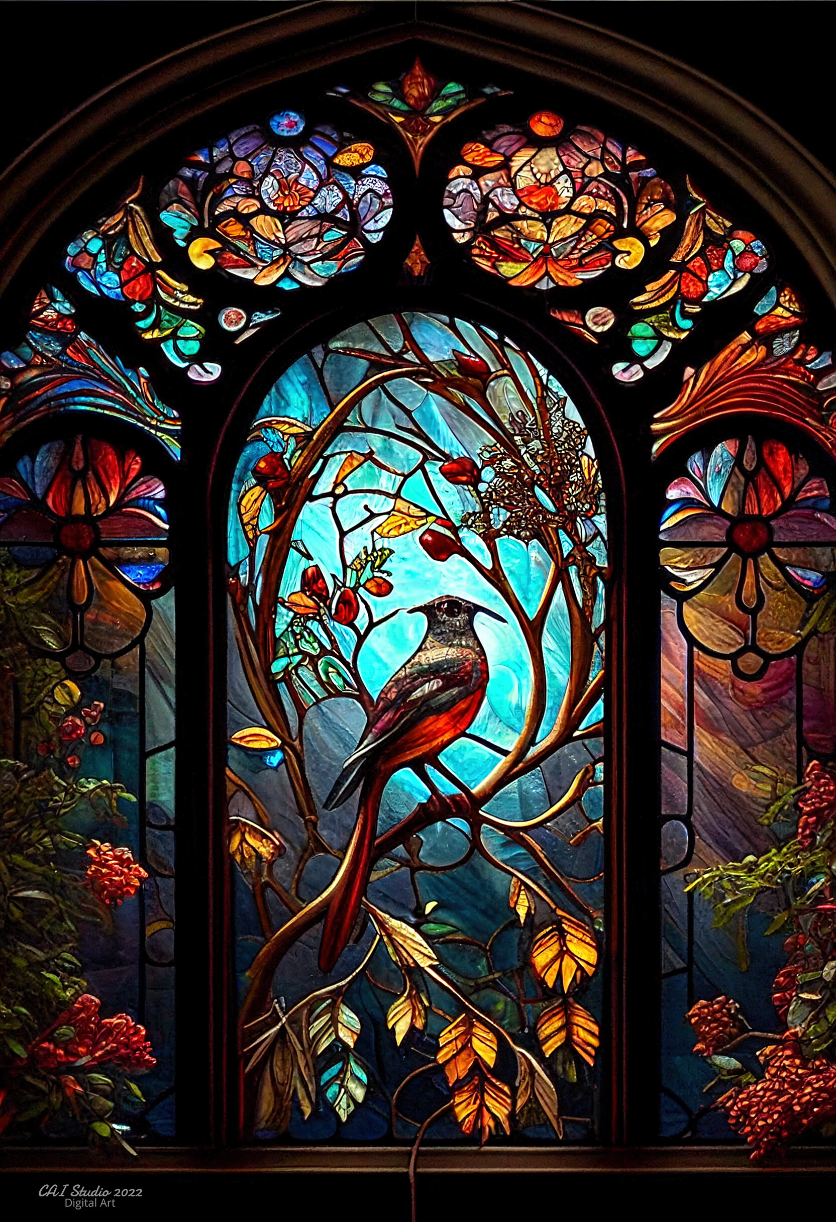 Artstation Stained Glass Windows