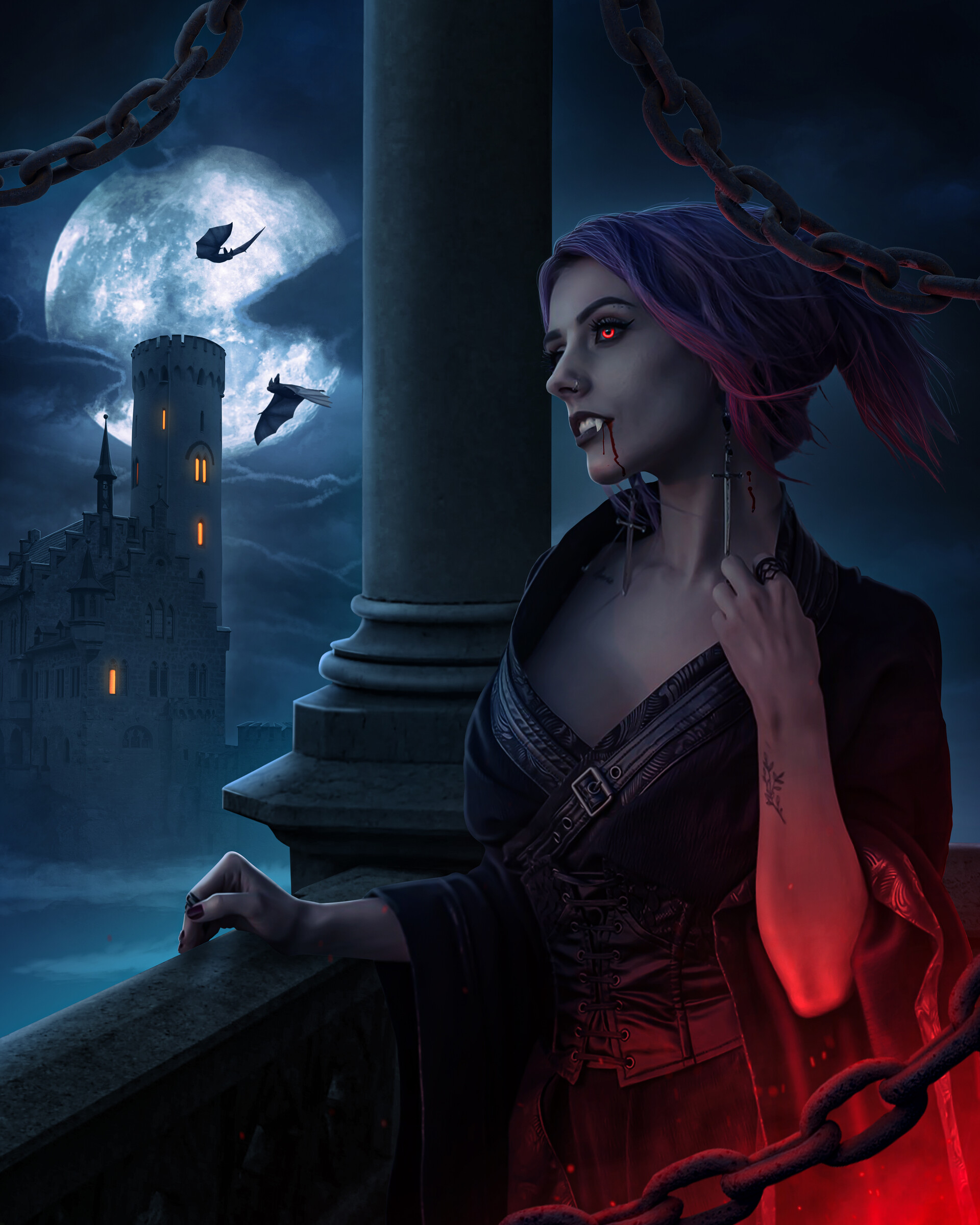 ArtStation - Vampire the night