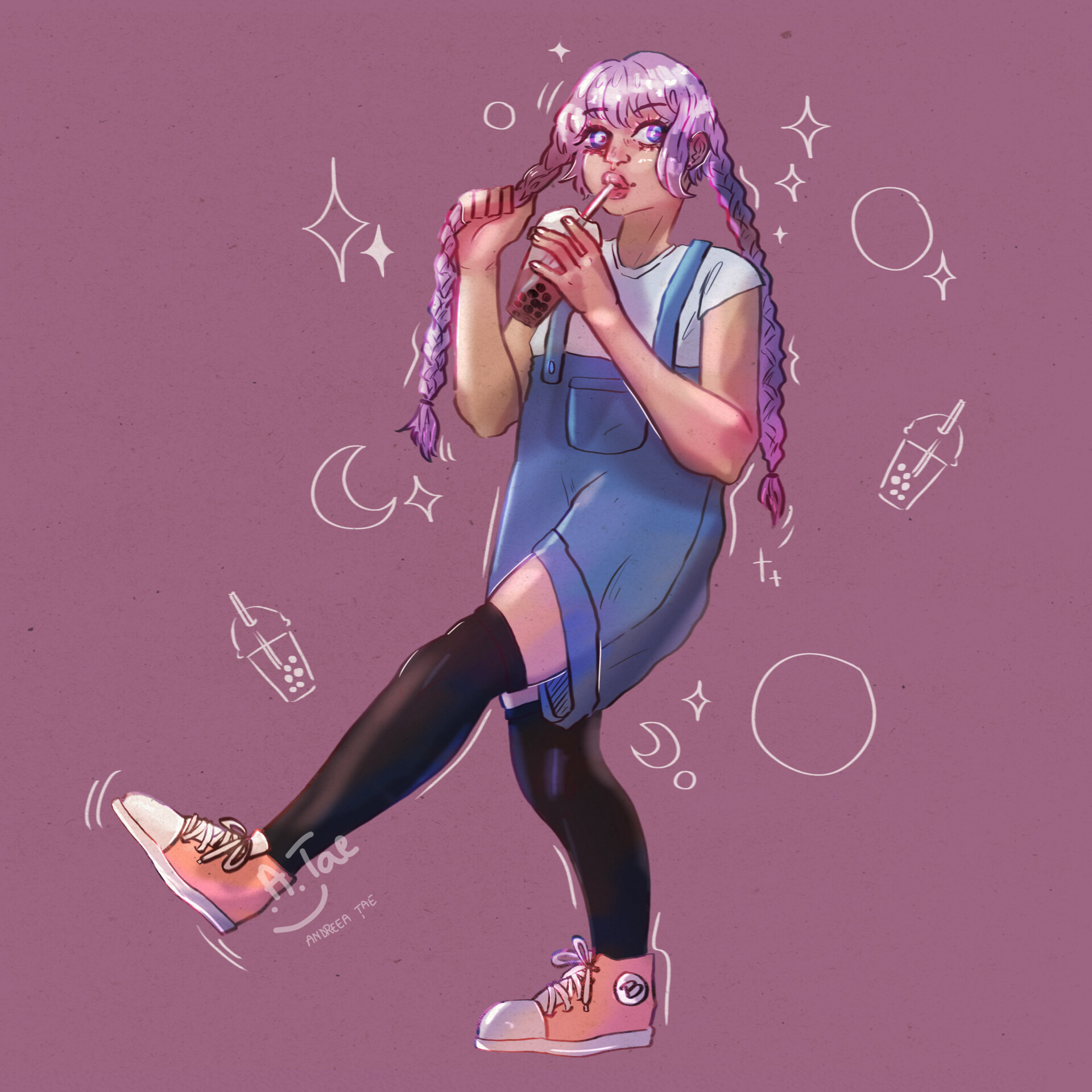 ArtStation - Boba girl (2023)