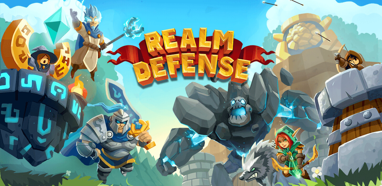Realm Defense: Hero Legends TD Epic Strategy Game ©