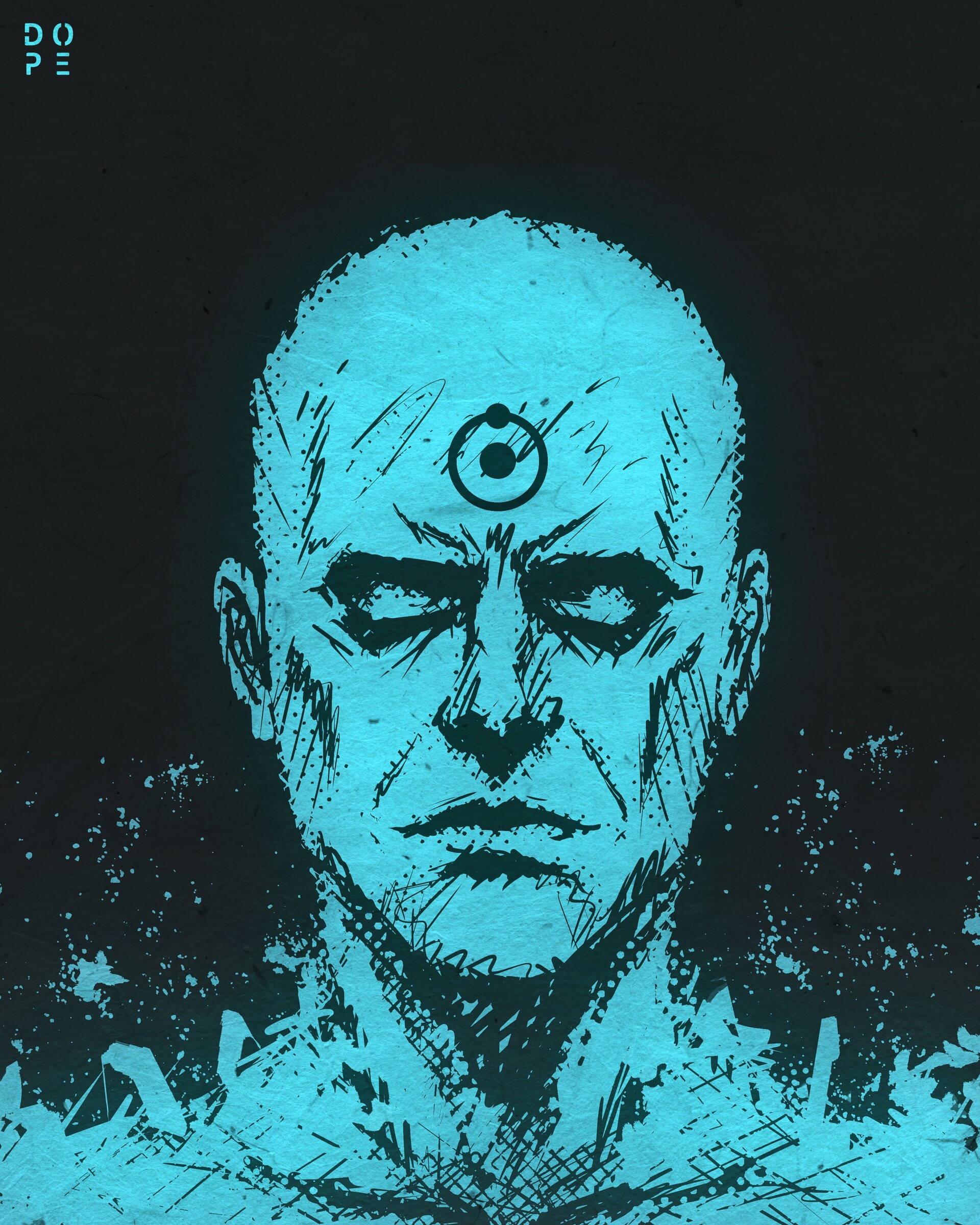 ArtStation - Dr. Manhattan • By DopeShiro