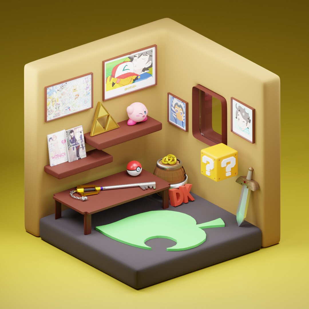 ArtStation - My first 3D Render