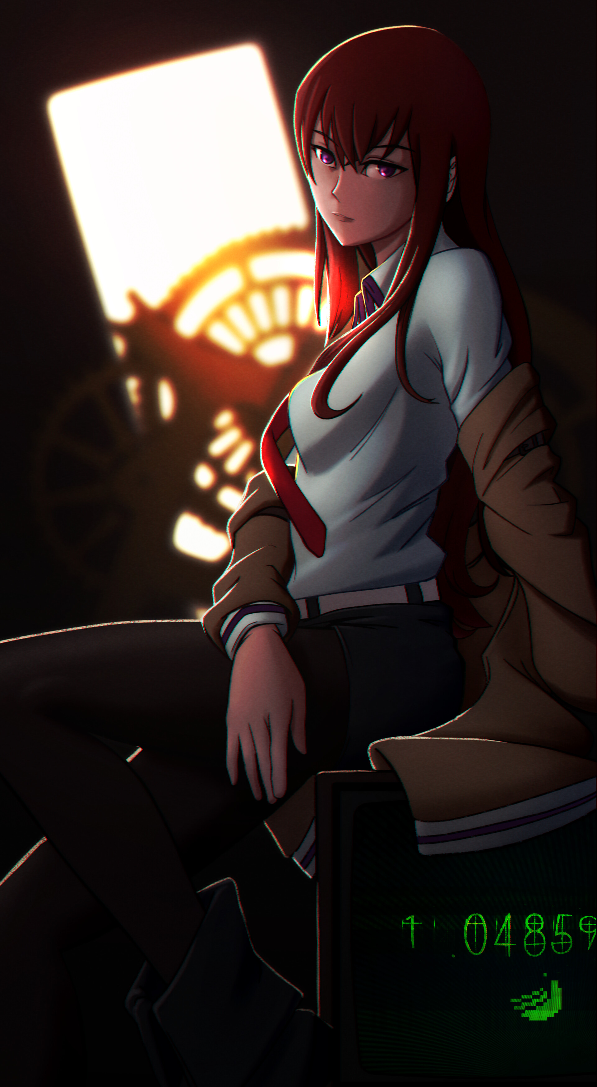 ArtStation Kurisu Makise FanArt I did.