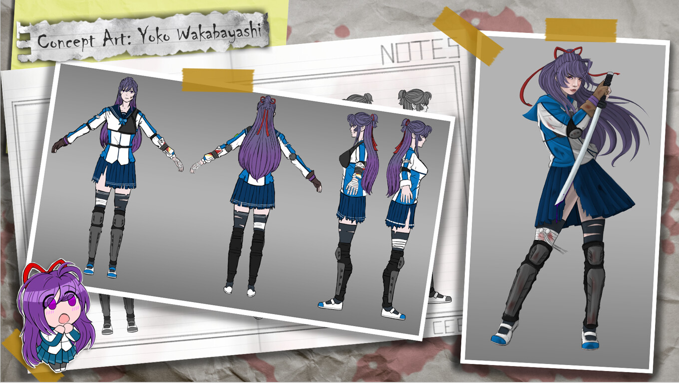 Yoko concept art